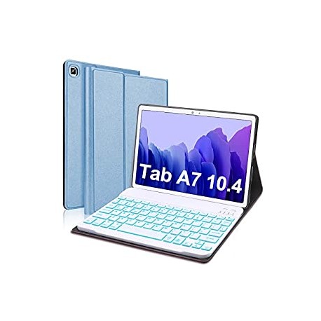 Case for Samsung Galaxy Tab A7 10.4'' 2020 Model (SM-T500/T505/T507), FARYODI Wireless Detachable Samsung