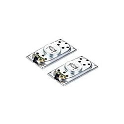 2W 8 Ohm DIY Speaker Replacement Loudspeaker 20mmx40mm 2pcs