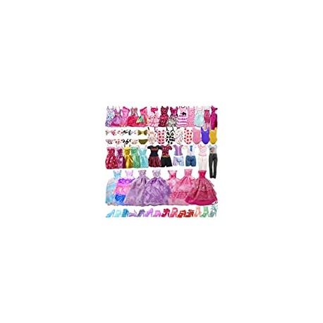 35 Pack Handmade Doll Clothes