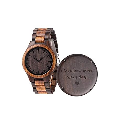Wood Watch for Men Boyfriend