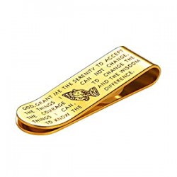 Can Engrave Men Money Clip