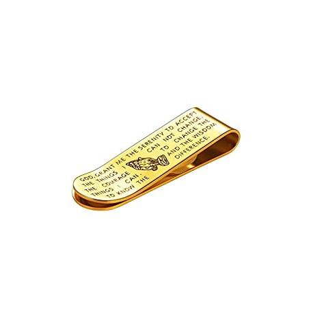 Can Engrave Men Money Clip