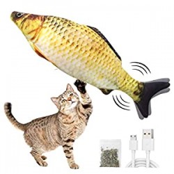 Electric Moving Fish Cat Toy