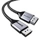 8K DisplayPort Cable Ultra HD DisplayPort 1.4 Male to Male Nylon Braided Cable