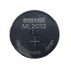2 pc Maxell ML2032 ML 2032 3v Rechargeable Lithium Battery