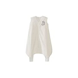 Big Kids Sleepsack Wearable Blanket M-Fleece Dog Woof, Cream, 4T-5T