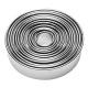 12 Pieces Round Biscuit Cookie Cutter Set