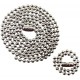 Stainless Steel Military Dog Tag Chain Set - 27 inch and 4.5 inch Ball Chains