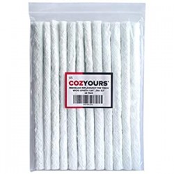 Replacement Fiberglass Wicks (12-Pack, 1/2 х 9.85 Inches)