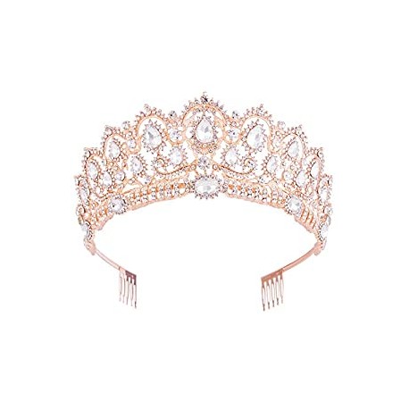 Crowns for Women, Vofler Rose Gold Tiara