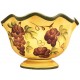 Decor Grape Pedestal fruit Bowl