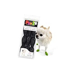 12 Dog Shoes per Pack (Black)