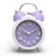 3" Mini Classic Analog Twin Bell Alarm Clock