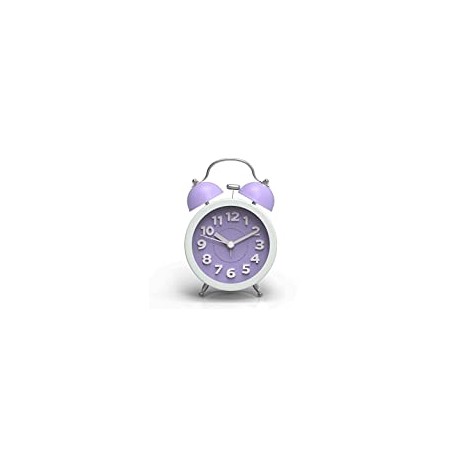 3" Mini Classic Analog Twin Bell Alarm Clock