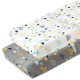 Pad Cover -2 Pack Stretchy Changing Table Pad Covers for Boys Girls