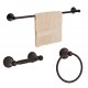 Muirfield Towel Bar Collection Oil Rubbed Bronze (3 Piece Set)