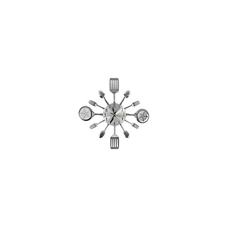 16 Inch Large Kitchen Wall Clocks with Spoons and Forks