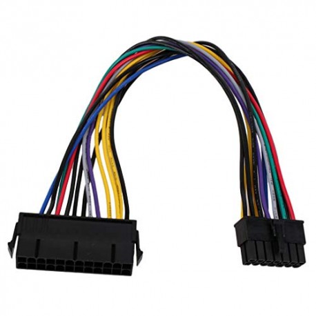 (30cm 12inch) 24 Pin to 14 Pin PSU Main Power Supply ATX