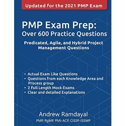 PMP Exam Prep Over 600 Practice Questions
