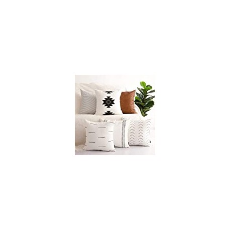 Pillow Covers for Couch, Set of 6