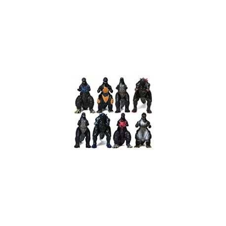 Set of 8 Godzilla Toys