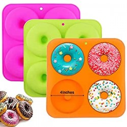 3pcs Large Full Size Donut Pan 4Inche