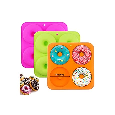 3pcs Large Full Size Donut Pan 4Inche