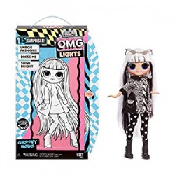 OMG Lights Groovy Babe Fashion Doll with 15 Surprises Accessories Set