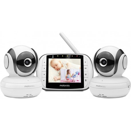Motorola MBP36S-2 Video Baby Monitor -Two Cameras