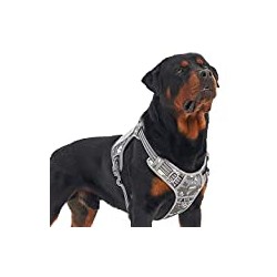 Tactical Dog Training Harness No Pulling Front Clip