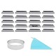 Stainless Steel Cannoli Tubes,Pack of 20