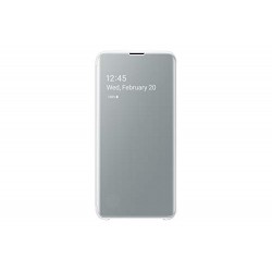 S10e S-View Flip Case, White