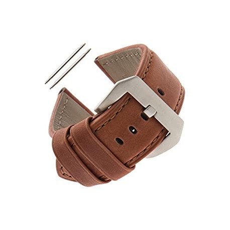 22-26mm Gents Water-Resistant Leather Watch