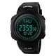 Men's Military Sports Digital Watch Survival Compass LED Screen 50M Waterproof