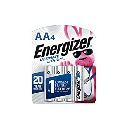 Energizer L91SBP-4 Ultimate LI AA-4 Battery, 4 Count, 4 Count