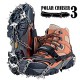 Crampons Upgraded 19 Spikes Ice Snow Grips Size XL Pack of 2