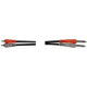 HOS CPR203 CPR-203 Dual 1/4 inch TS to Dual RCA Stereo Interconnect Cable, 9.8 feet