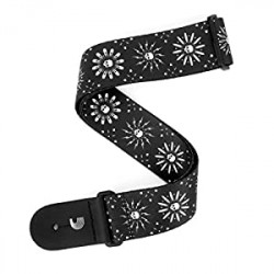 D'Addario Skull Burst Guitar Strap