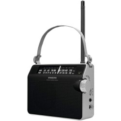 AM/FM Compact Analog Radio (Black) Sangean