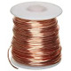 Bare Copper Wire, Bright, 12 AWG, 0.08" Diameter, 50' Length (Pack of 1)