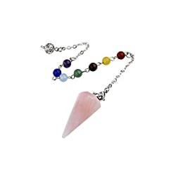Top Plaza 7 Chakra Reiki Healing Crystal Dowsing