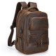 Vintage High Quality Pure Cowhide Laptop Back Pack Men
