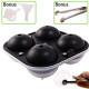 Mold Maker 2 Slow-Melting 2.5" Ice Spheres for Cocktails