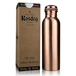 Copper Water Bottle 34 Oz Extra Large
