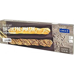Baguette mold 14.2x11.2 inches 3 cavity brown