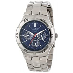 N10061 Stainless Steel Round Multi-Function Watch