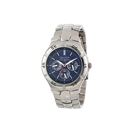 N10061 Stainless Steel Round Multi-Function Watch