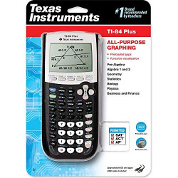 Texas Instruments TI-84 Plus Graphics Calculator, Black