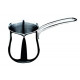 12 Oz Stainless Steel Turkish Cezve Coffee Pot ,Silver