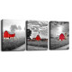 Hang for Living Room Home Wall Decoration Size 12x16 3 Piece a Set